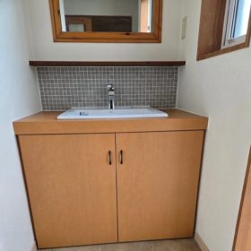 宇部市洗面台リニューアル